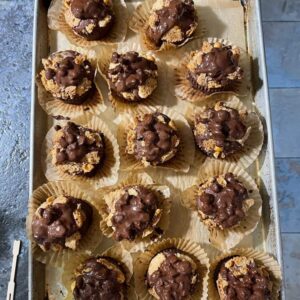 Chocolate & Hazelnut Gluten Free Mini Cakes