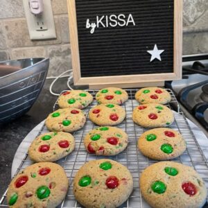 M&M Gluten Free Cookies